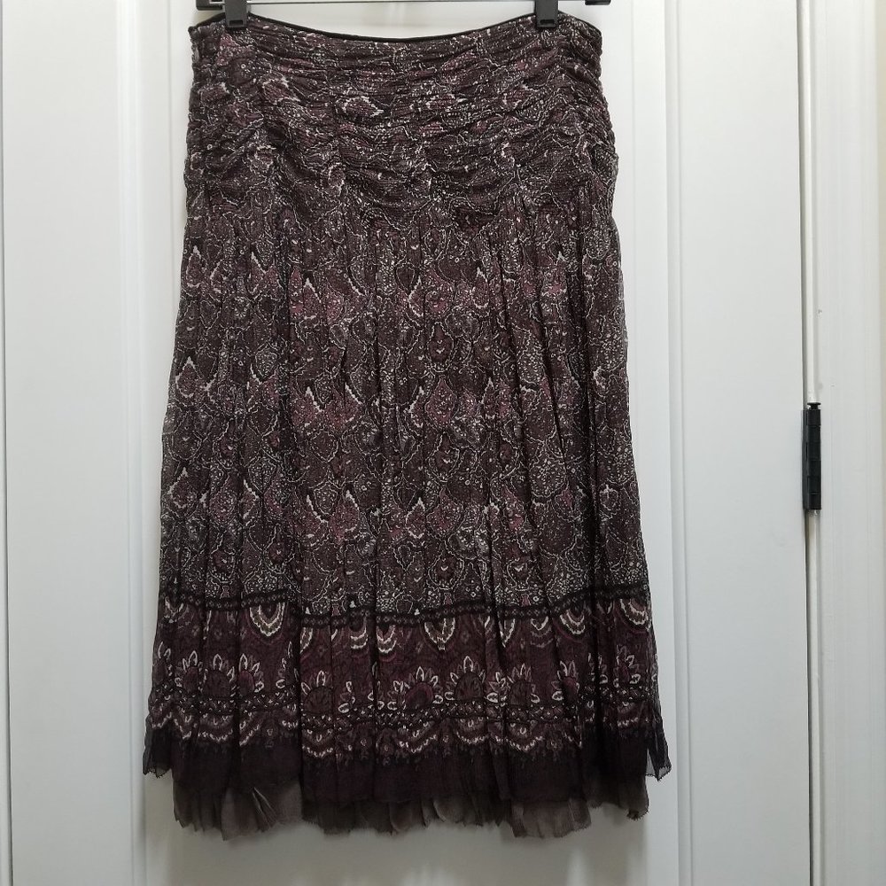 Elegant Silk Skirt